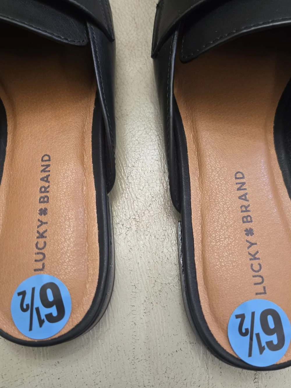 Lucky Brand Denova Black Mule